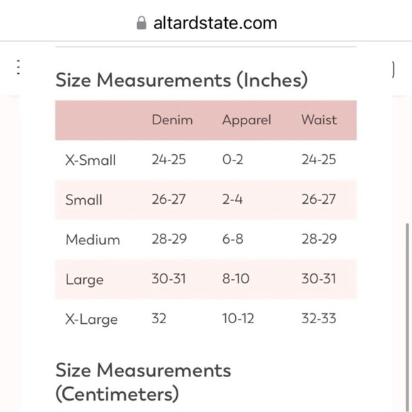 Altar’d State 31 (L 8-10) High Rise Denim Women’s Shorts Exposed Button Fly - Picture 5 of 8